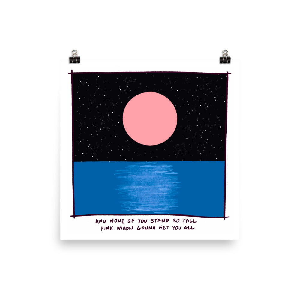 Pink Moon Print