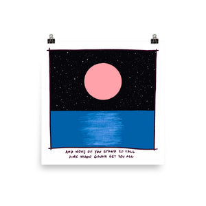 Pink Moon Print