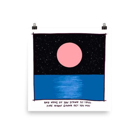 Pink Moon Print
