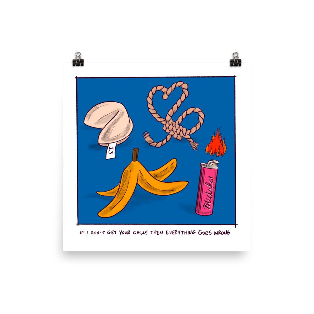 Hanging on the Telephone Print